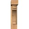 Ekena Millwork Merced Block Smooth Bracket w/ Offset Brace, Western Red Cedar, 5 1/2"W x 20"D x 24"H BKT0604X20X24MRC05SWR - alternate 3